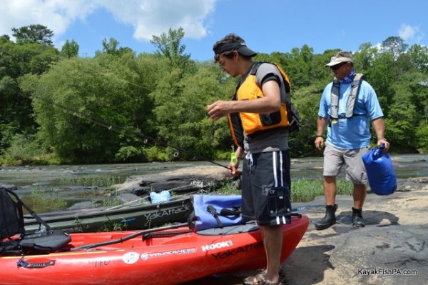 Flint River Shoal Bass - kayakfishinginstructor