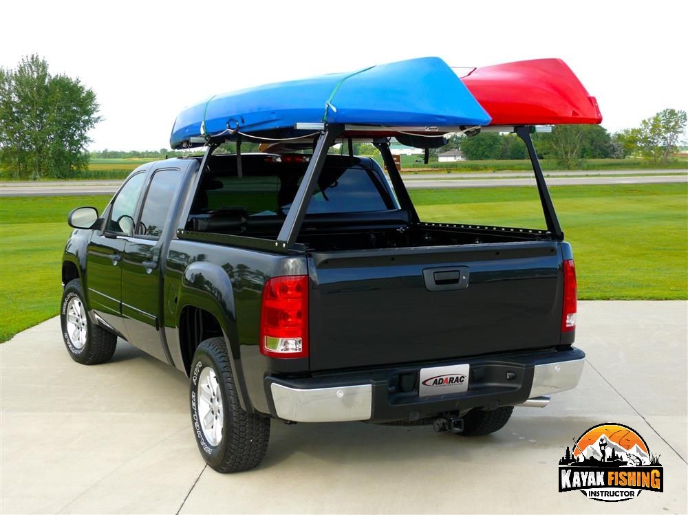 how to carry a kayak on a motorhome ladder rack