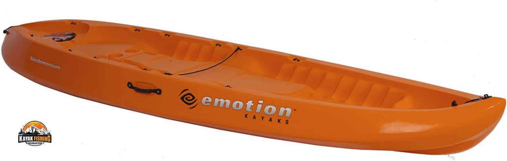 emotion KAYAKS Tandemonium Kayak, Tangerine