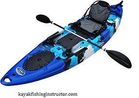 BKC RA220 Single Fishing Kayak