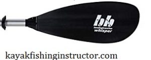 Whisper 2-Piece Snap-Button Recreational Kayak Paddle
