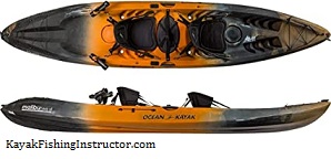 Ocean Kayak Malibu II XL Angler Tandem Sit-On-Top Kayak