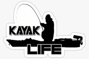 Cool Kayak Fishing Stickers & Decals | Certified Kayak Fishing Instructor – Learn Kayak Angling with Expert Guidance