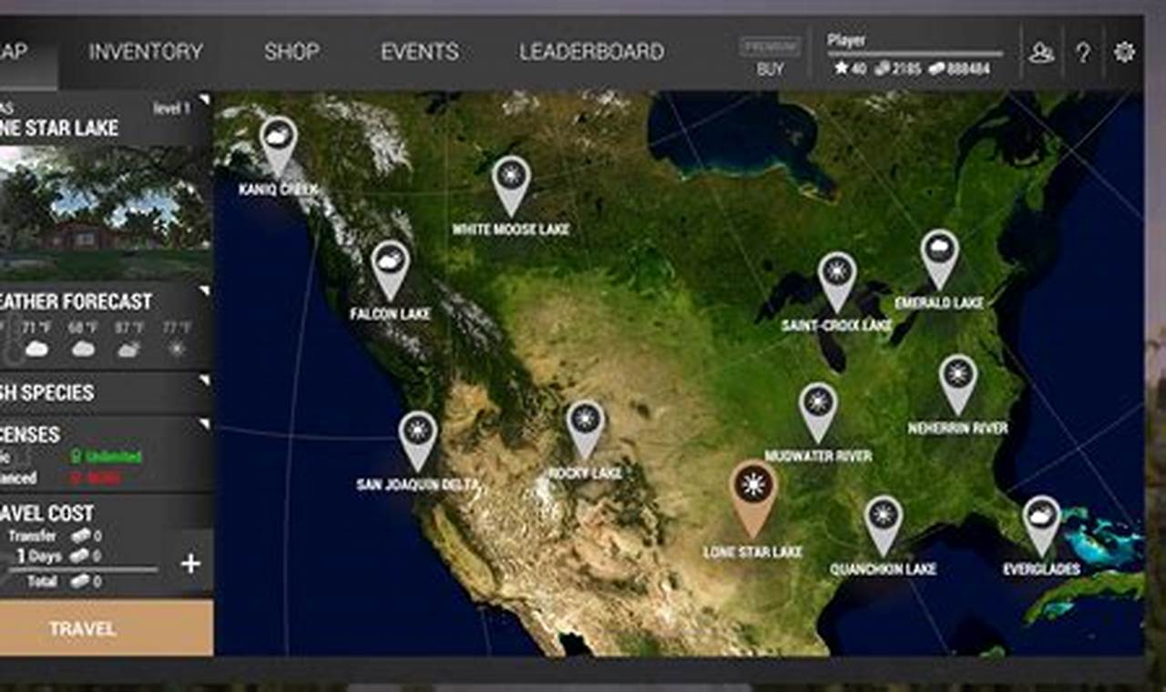 Best Fishing Planet Maps for Kayaks: Expert Guide | Certified Kayak Fishing Instructor – Learn Kayak Angling with Expert Guidance
